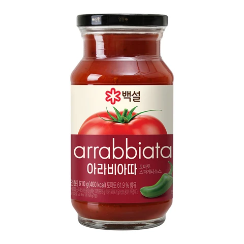 백설 아라비아따 토마토스파게티소스 610g