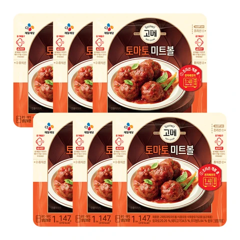 고메 토마토미트볼 147gX6개