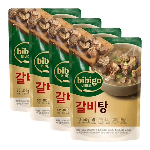 비비고 갈비탕 400gX4개
