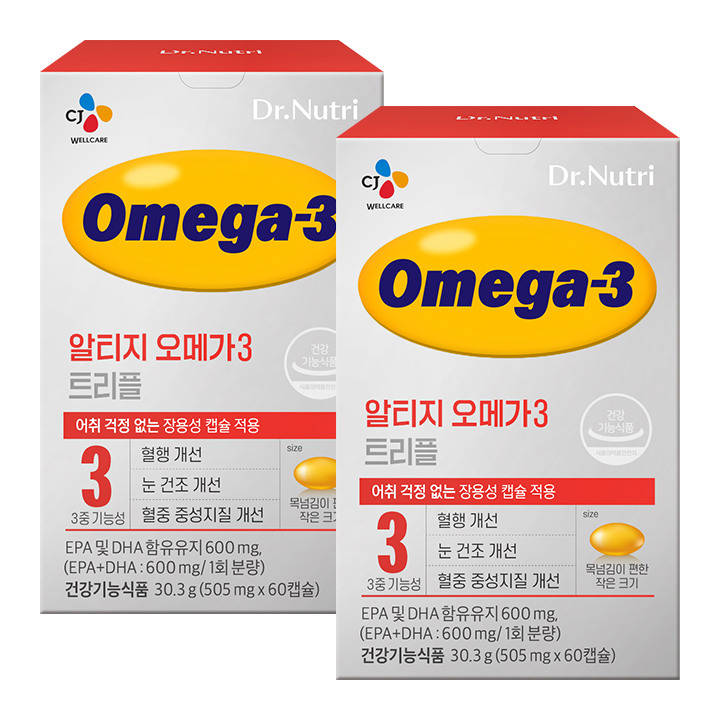 닥터뉴트리 알티지오메가3 트리플X 2개