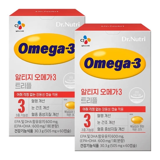 닥터뉴트리 알티지오메가3 트리플X 2개