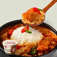 햇반컵반 돼지고기김치찌개밥 280g