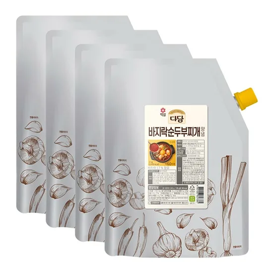 다담 순두부찌개양념 2kgX4개