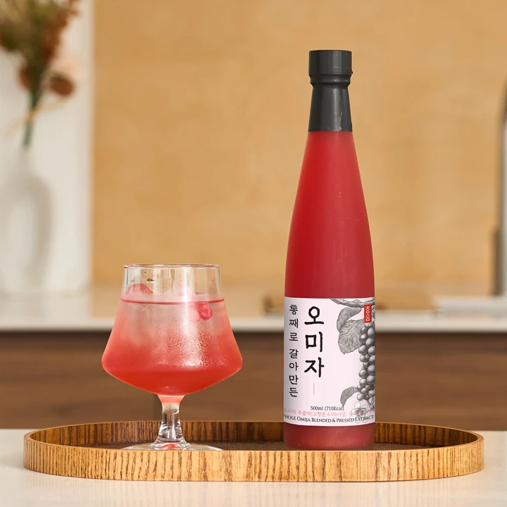 [26추석 선물세트]통째로 갈아 오미자500ml 선물세트 1호