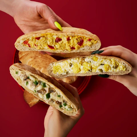 그로서리서울 저당 피타브레드 3종세트 120gx9개(트러플크림치킨,콘치즈에그,허니머스타드치킨)