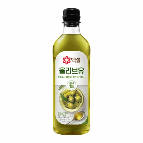 백설 압착올리브유 900ml