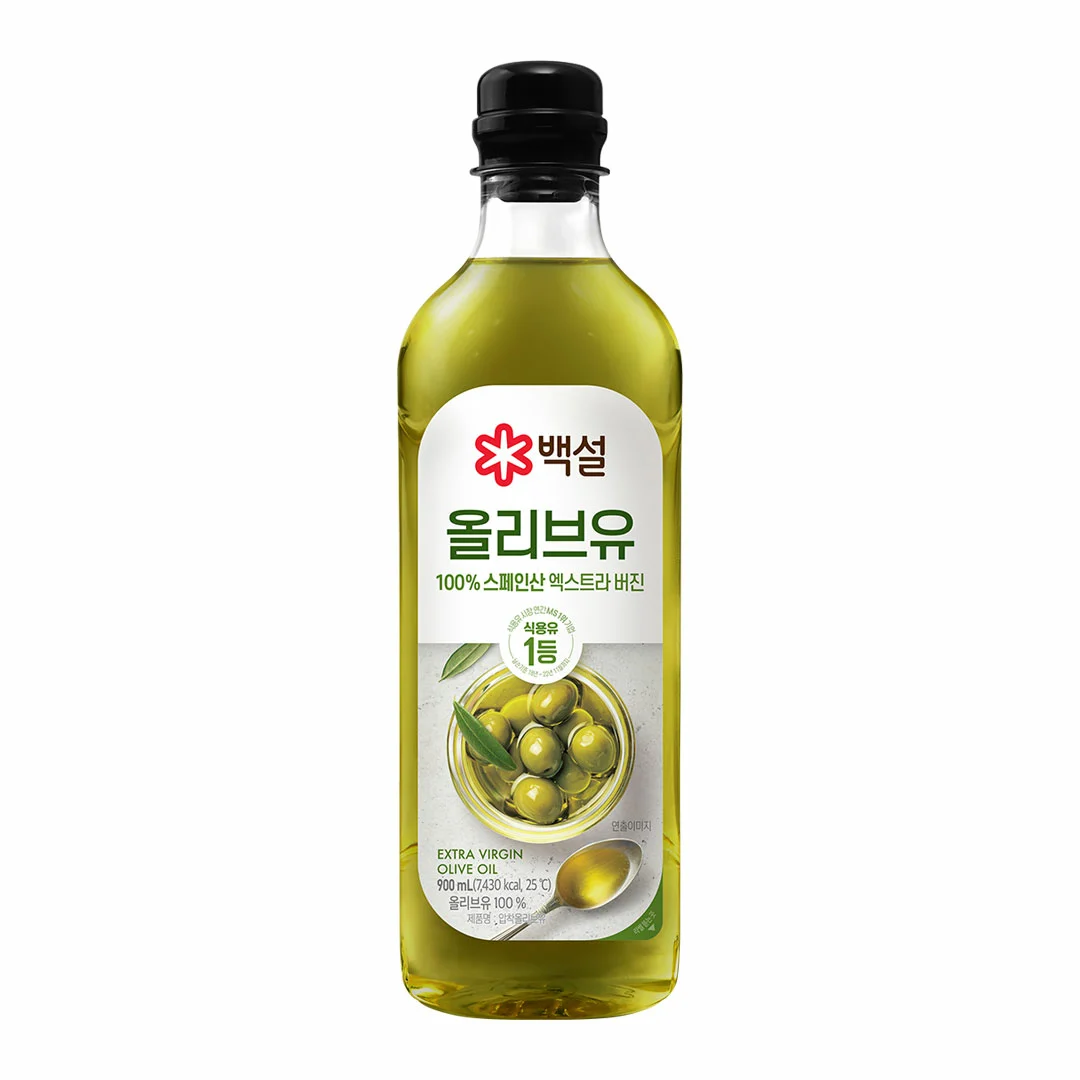 백설 압착올리브유 900ml