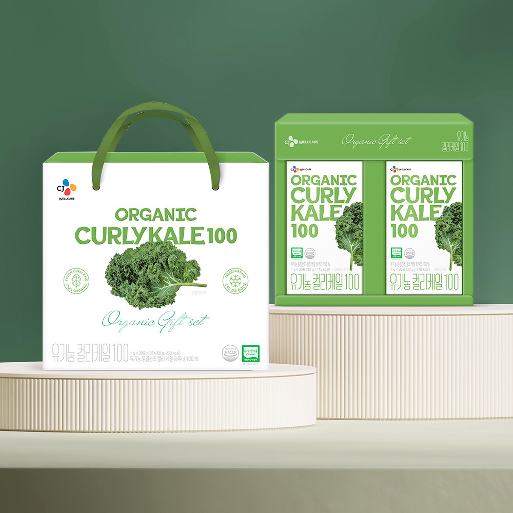 [CJ더마켓] 유기농 컬리케일 100 2입 세트