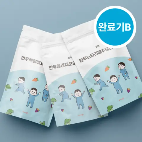 이너프 이유식 밀키트 완료기 B팩 2.64kg (10팩/30끼)