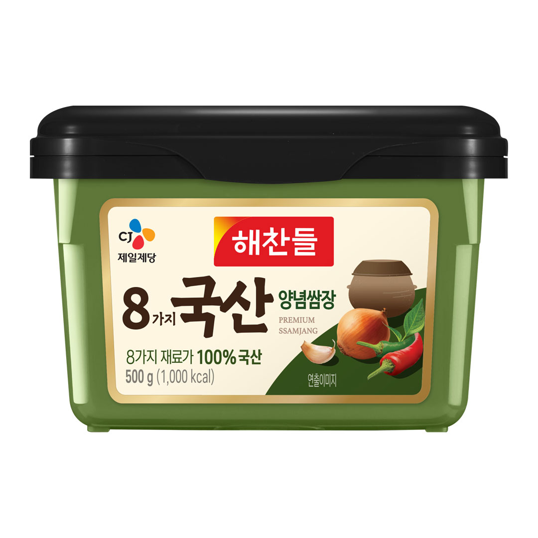 해찬들 8가지 국산양념쌈장 500g | 상품상세 | CJ더마켓 - CJ제일제당 공식몰