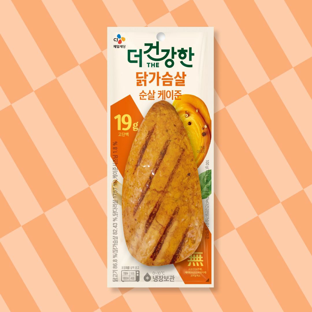 [슬기 PICK]더건강한 닭가슴살 순살 케이준 100g