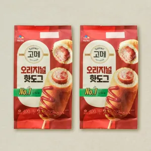 고메오리지널 핫도그 400g x 2개
