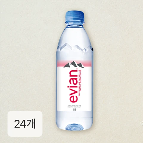 에비앙 500ml x 24펫