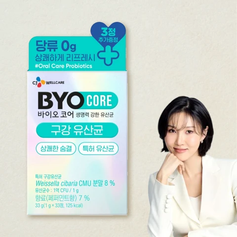 바이오코어 구강유산균 30+3정