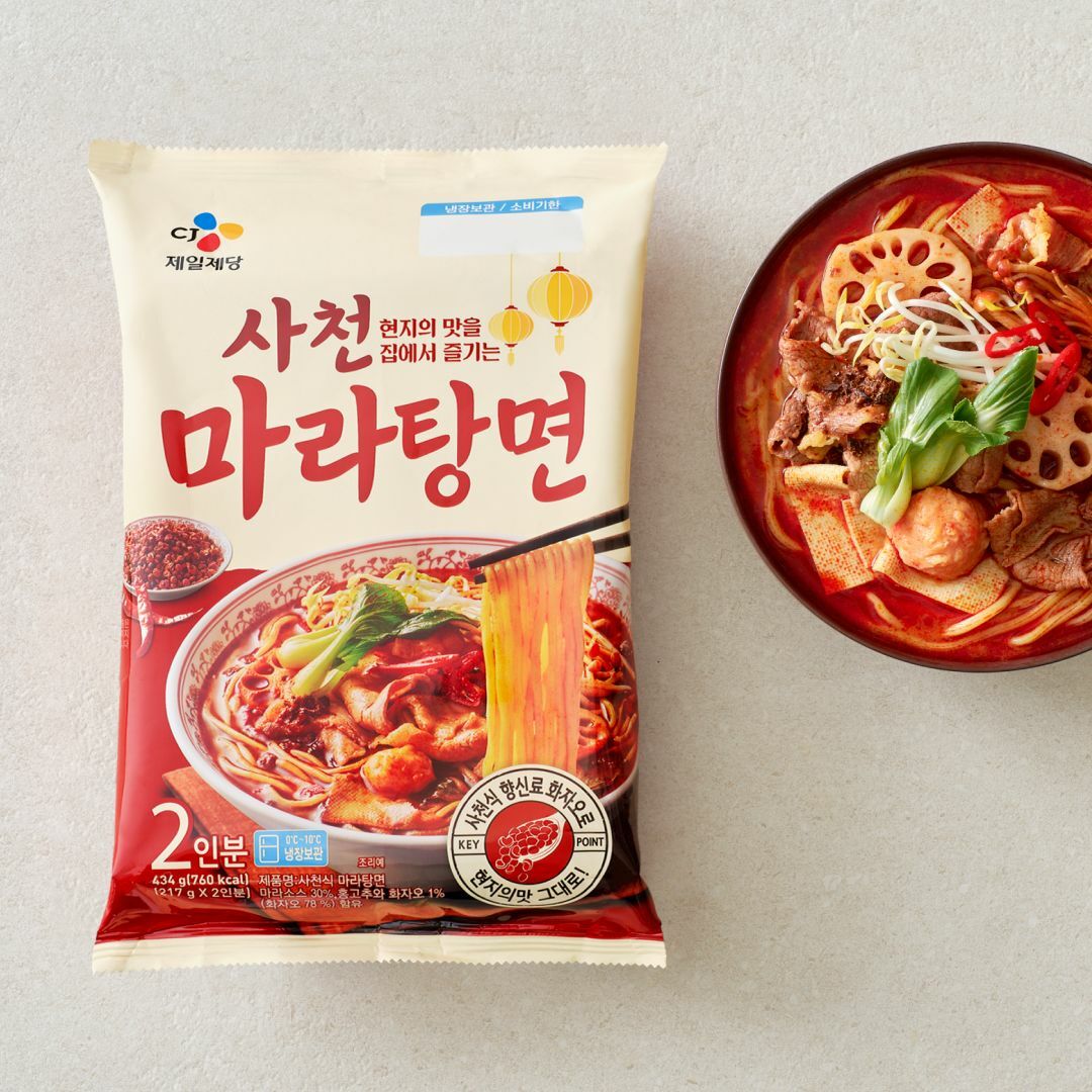 CJ 사천마라탕면 434g(2인분)