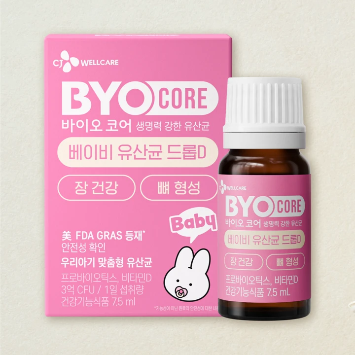 바이오코어 베이비유산균 드롭 D