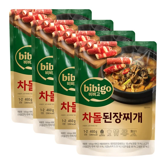 비비고 차돌된장찌개 460gx4개