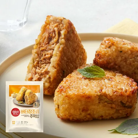 햇반 버터장조림 주먹밥 500g