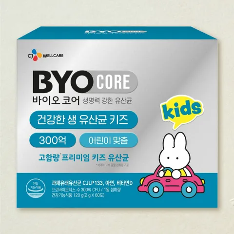바이오코어 건강한 생 유산균 키즈 300억 60포(1개월)