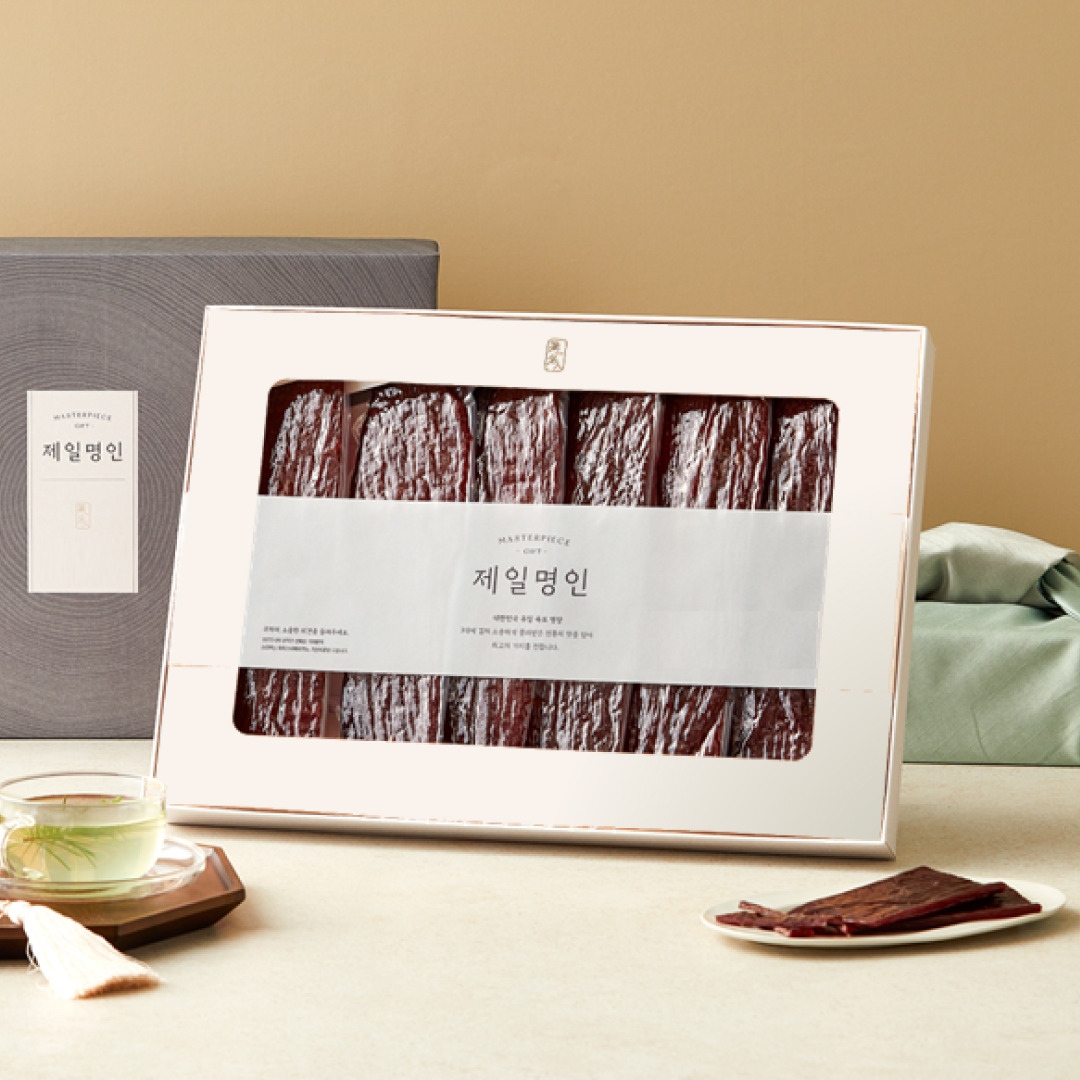 [CJ더마켓] 제일명인 정통육포 세트