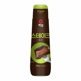 백설 스테이크 소스 255g