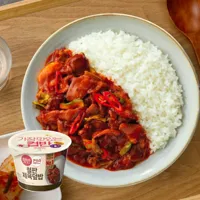 햇반컵반 철판제육덮밥 256g