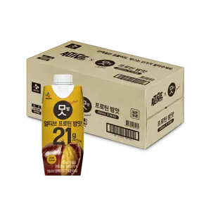 [무료배송]얼티브 프로틴 밤맛 250ml, 18개