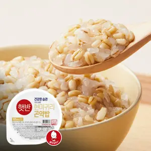 햇반 라이스플랜 현미귀리 곤약밥 150g