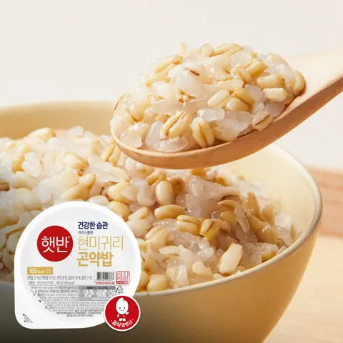 [박스특가]햇반 현미귀리 곤약밥 150gX24개