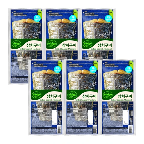 (냉동)비비고 삼치구이 60gX6개