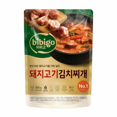 [1+1]비비고 돼지고기김치찌개 460g