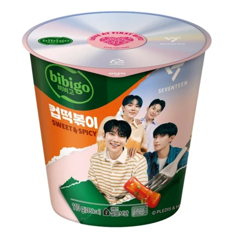 [비비고|세븐틴]비비고 컵떡볶이 110g