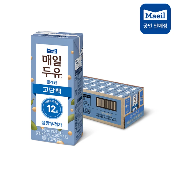 매일두유 고단백 190ml 24팩