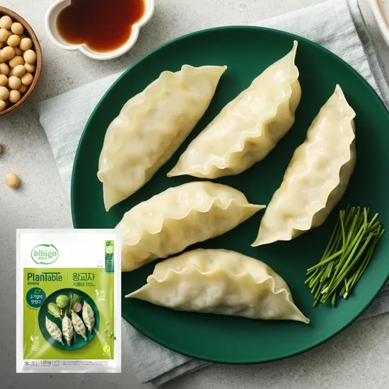 [식물성]플랜테이블 왕교자 1.05kg