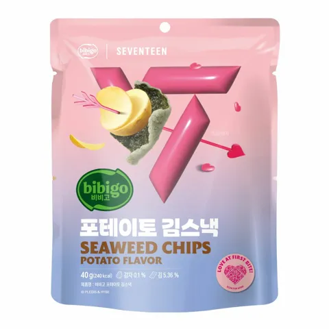 [비비고|세븐틴]비비고 포테이토 김스낵 40g