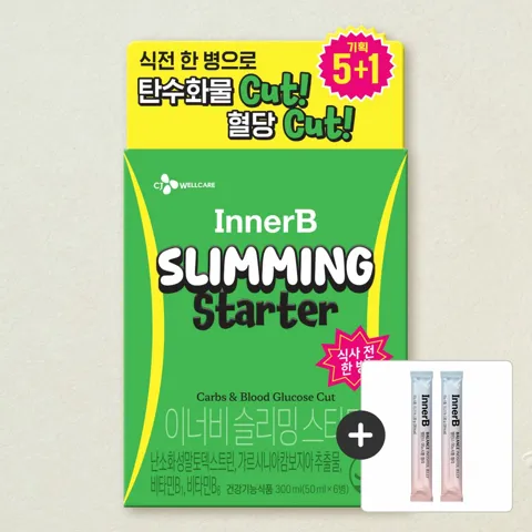 이너비 슬리밍 스타터 50mlX6병+[사은품] 이너비 이노시톨 2입