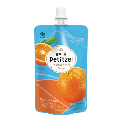 쁘띠첼 워터젤리 오렌지 130ml