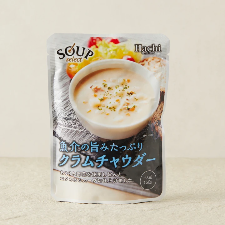 하치 크리미 클램차우더스프 160g