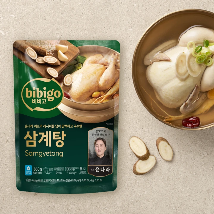 비비고 윤주모 삼계탕 850g