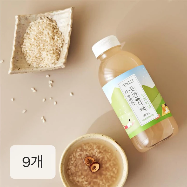 리얼찐한 곳간식혜 500ml x 9개