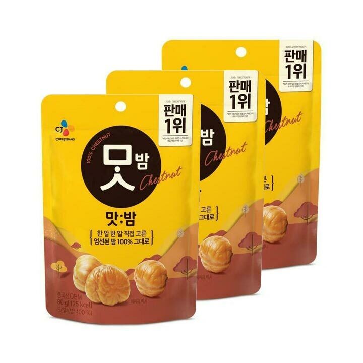 맛밤80g X3개 | 상품상세 | CJ더마켓 - CJ제일제당 공식몰