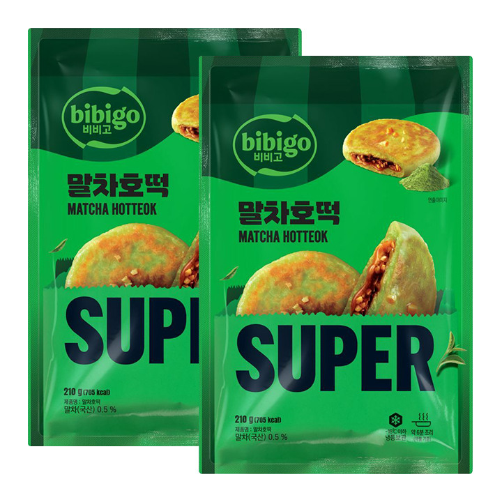 [12/1][HOT신제품특가]비비고 말차호떡 210gX2개
