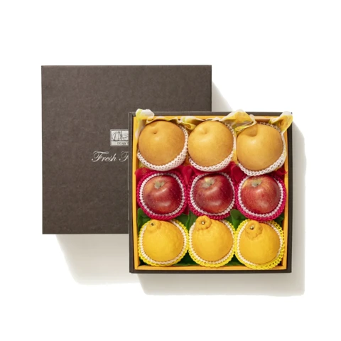 [26년설 선물세트]혼합과일 선물세트 4kg (사과3입+배3입+한라봉3입)