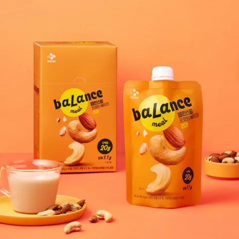 밸런스밀 프로틴 쉐이크 견과 45gX5개