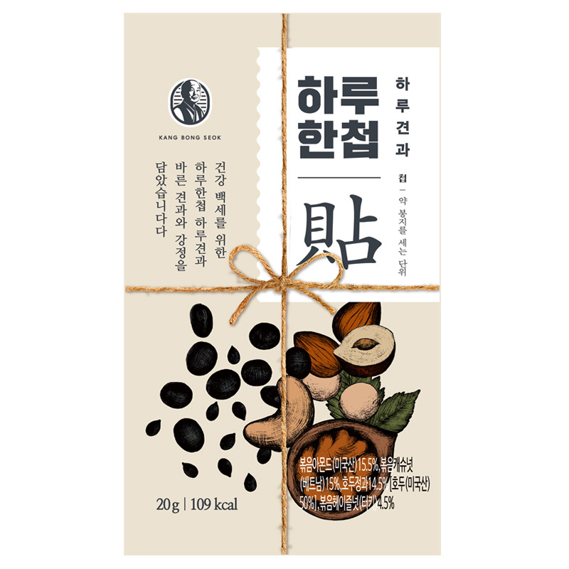 강봉석 명인조청 하루견과 20g, 15개입