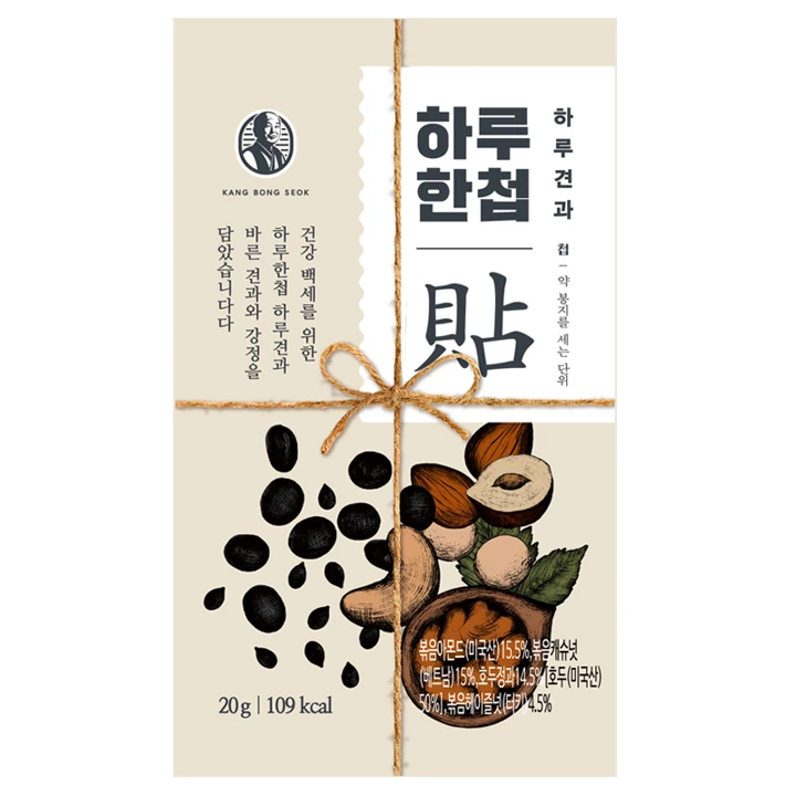 [26추석 선물세트]명인조청 하루한첩 하루견과 20gx15개입