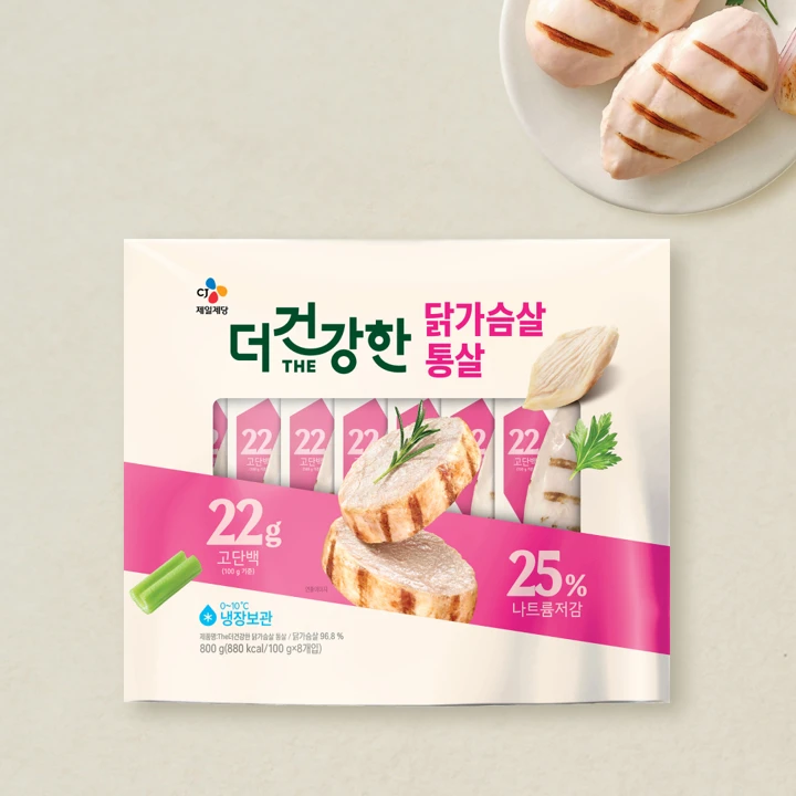 더건강한 닭가슴살 촉촉 통살 800g