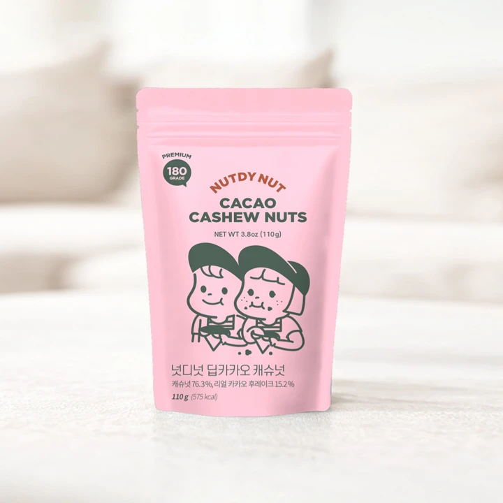 넛디넛 딥카카오캐슈넛 파우치 110g