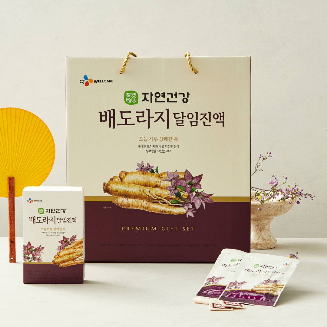 [25추석선물세트] 자연건강 배도라지 50ml*24입