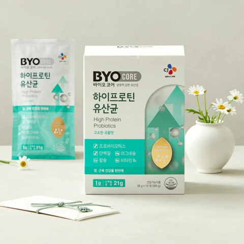[26추석 선물세트]BYOCORE 하이프로틴 유산균